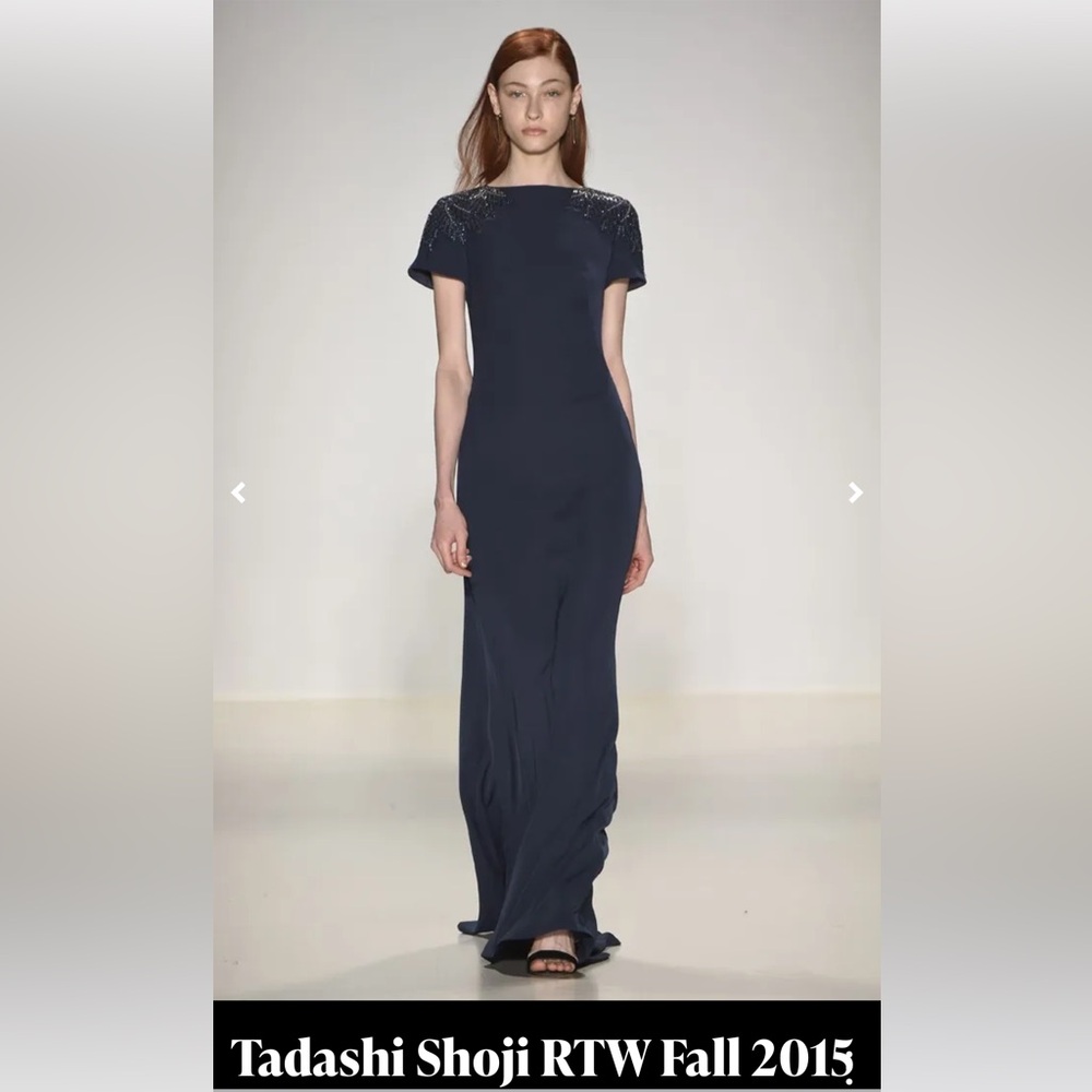 NWT Tadashi Shoji fall 2015 runway designer dress